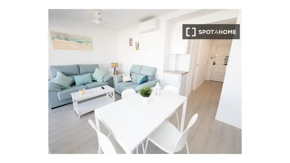 Exterior view of Flat for rent in Sueca  with Air Conditioner, Heating and Furnished