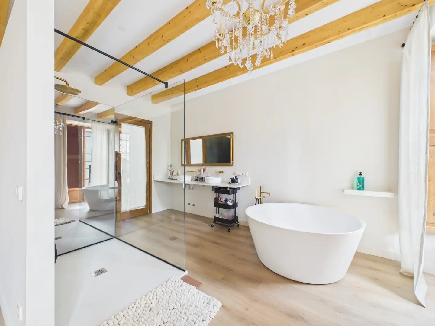 Bathroom of Houses for rent in Felanitx  with Air Conditioner, Heating and Terrace