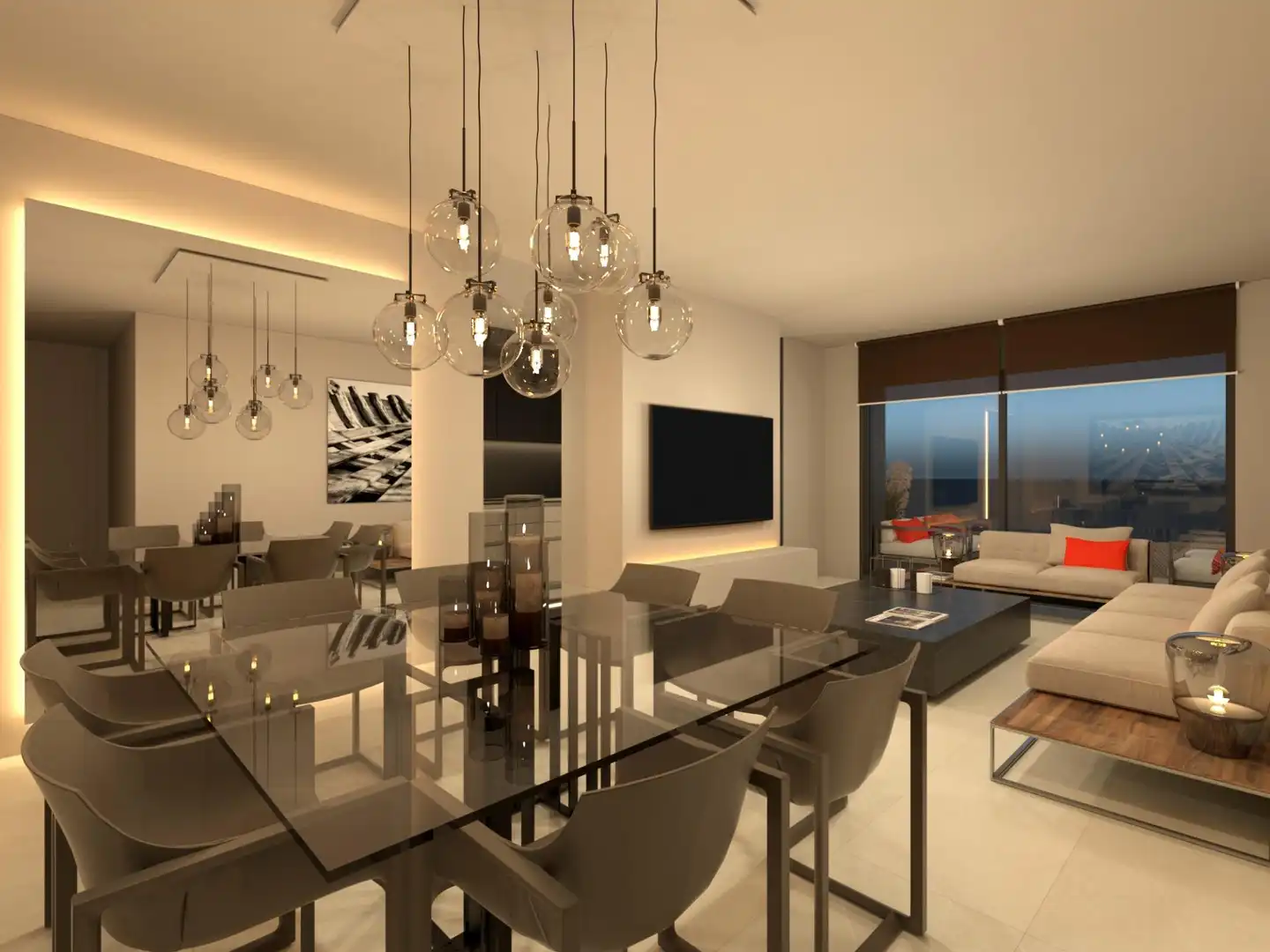 Sala de estar de Piso en venta en Alcúdia con Aire acondicionado, Calefacción y Terraza