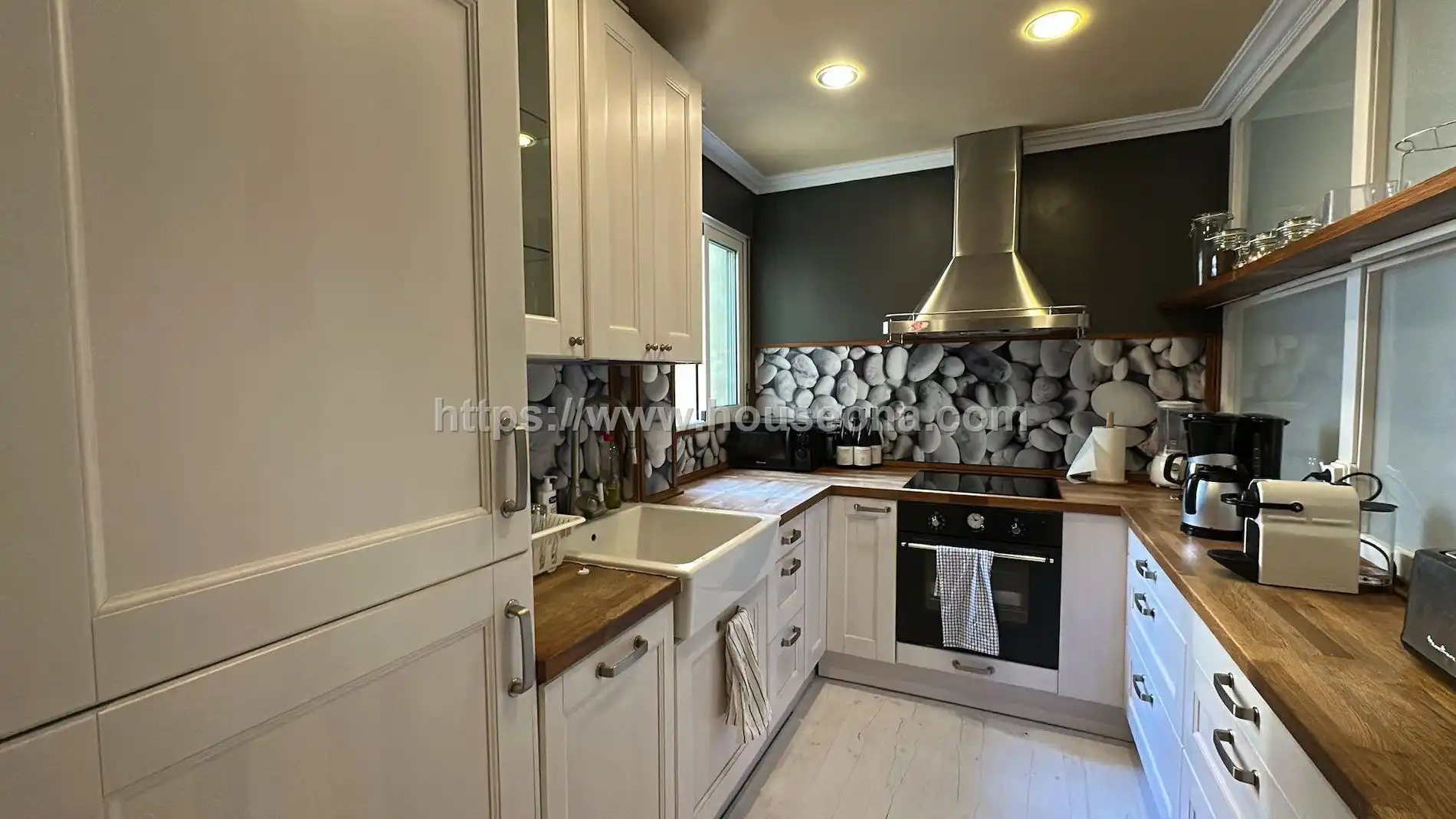 Cocina de Piso de alquiler en Bilbao  con Calefacción, Terraza y Amueblado