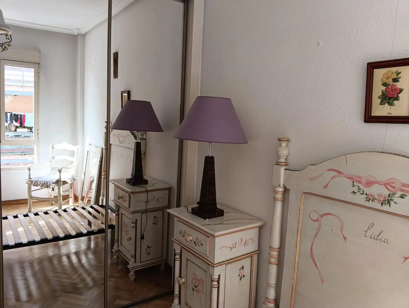 Bedroom of Flat for sale in San Lorenzo de El Escorial  with Heating, Parquet flooring and Storage room