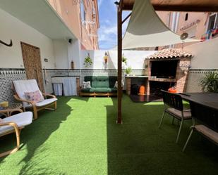 Terrassa de Casa adosada en venda en Alcàsser amb Aire condicionat, Calefacció i Jardí privat
