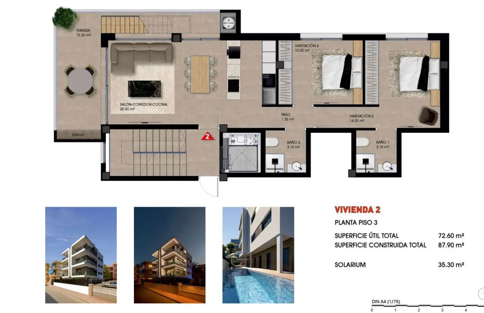 Pis en venda en Santa Pola amb Balcó i Piscina comunitària