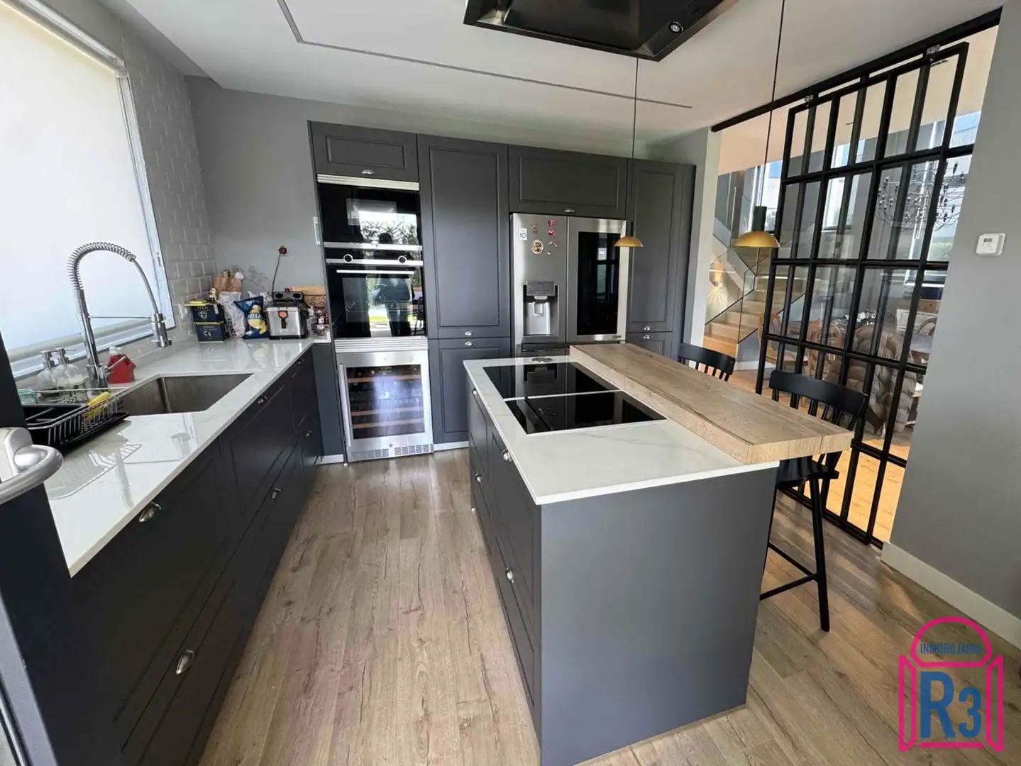 Cocina de Casa o chalet en venta en León Capital  con Calefacción y Piscina