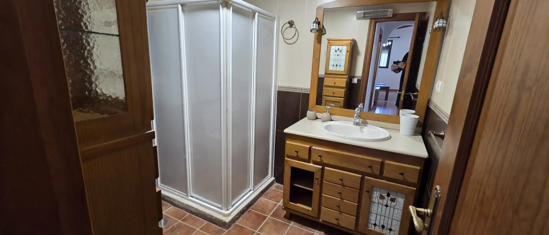 Badezimmer von Country house zur Miete in El Romeral - Peñón de Zapata