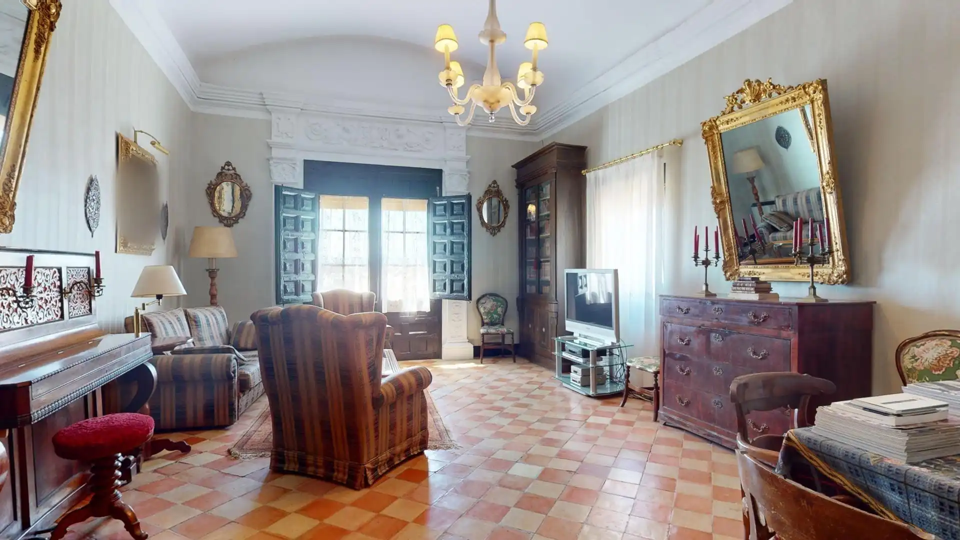 Sala de estar de Casa o chalet en venta en Épila con Calefacción, Jardín privado y Terraza