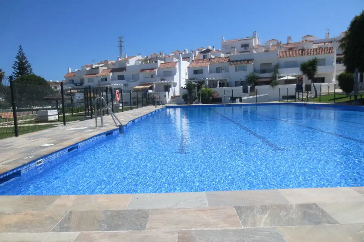 Swimming pool of Detached homes for sale in Mijas  with Terrace, Swimming Pool and Furnished