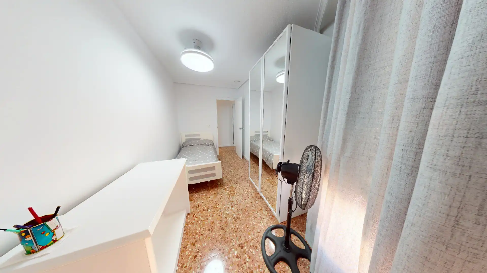 Schlafzimmer von Wohnung zum Verkauf in Jijona / Xixona mit Klimaanlage, Heizung und Terrasse