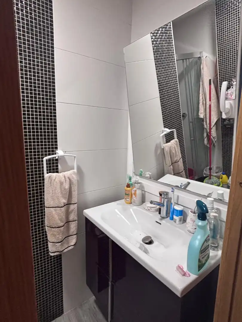 Baño de Apartamento en venta en Calahorra con Calefacción, Amueblado y Lavadora