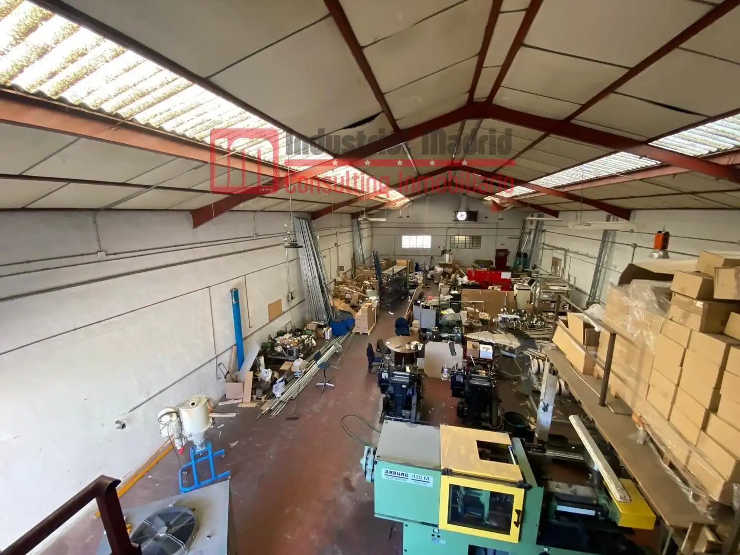 Nau industrial de lloguer en Arganda del Rey