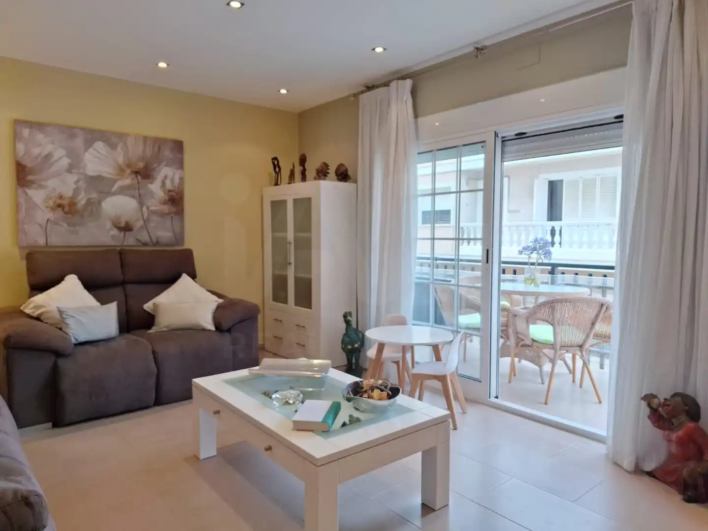 Living room of Flat for sale in Alcanar  with Air Conditioner, Heating and Terrace
