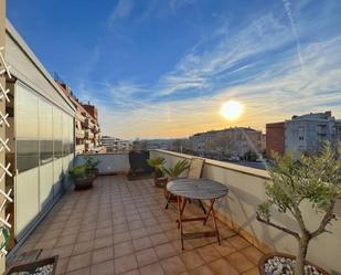 Terrace of Flat for sale in Terrassa  with Heating, Private garden and Parquet flooring