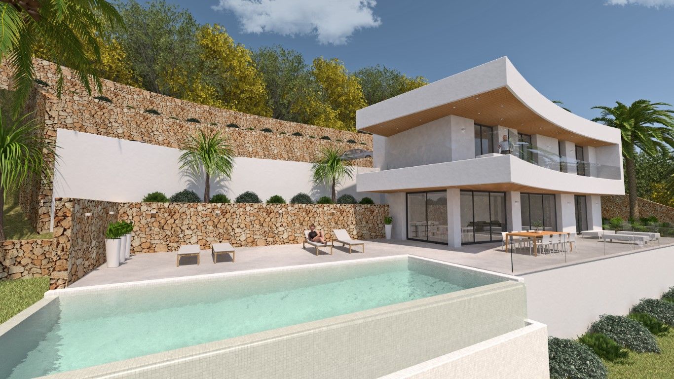 Exterior view of Country house for sale in Jávea / Xàbia  with Air Conditioner, Heating and Private garden