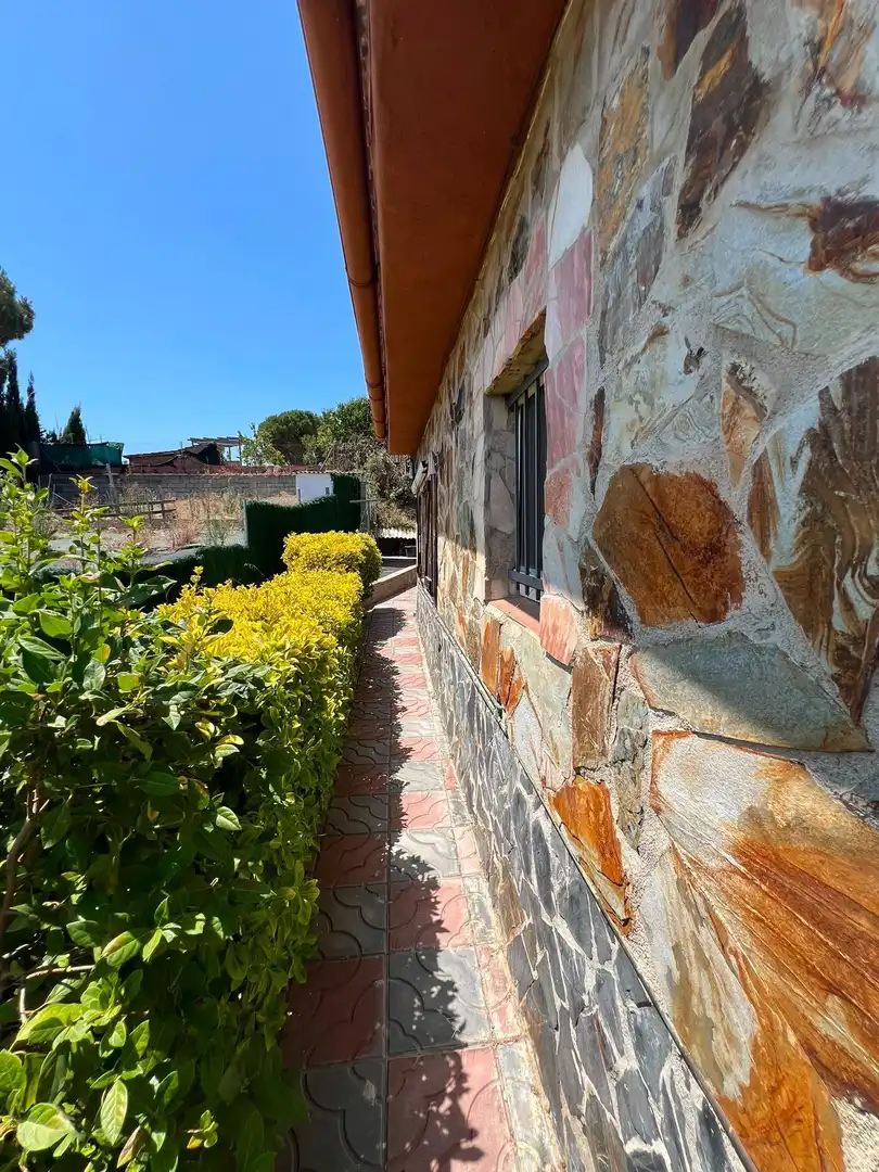 Vista exterior de Casa o chalet en venta en Fogars de la Selva con Aire acondicionado, Jardín privado y Terraza