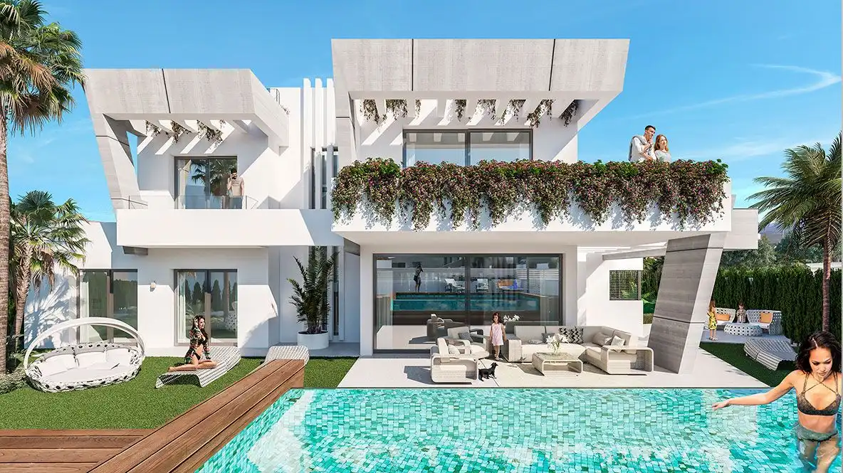 Terrassa de Casa o xalet en venda en Marbella amb Calefacció, Jardí privat i Terrassa