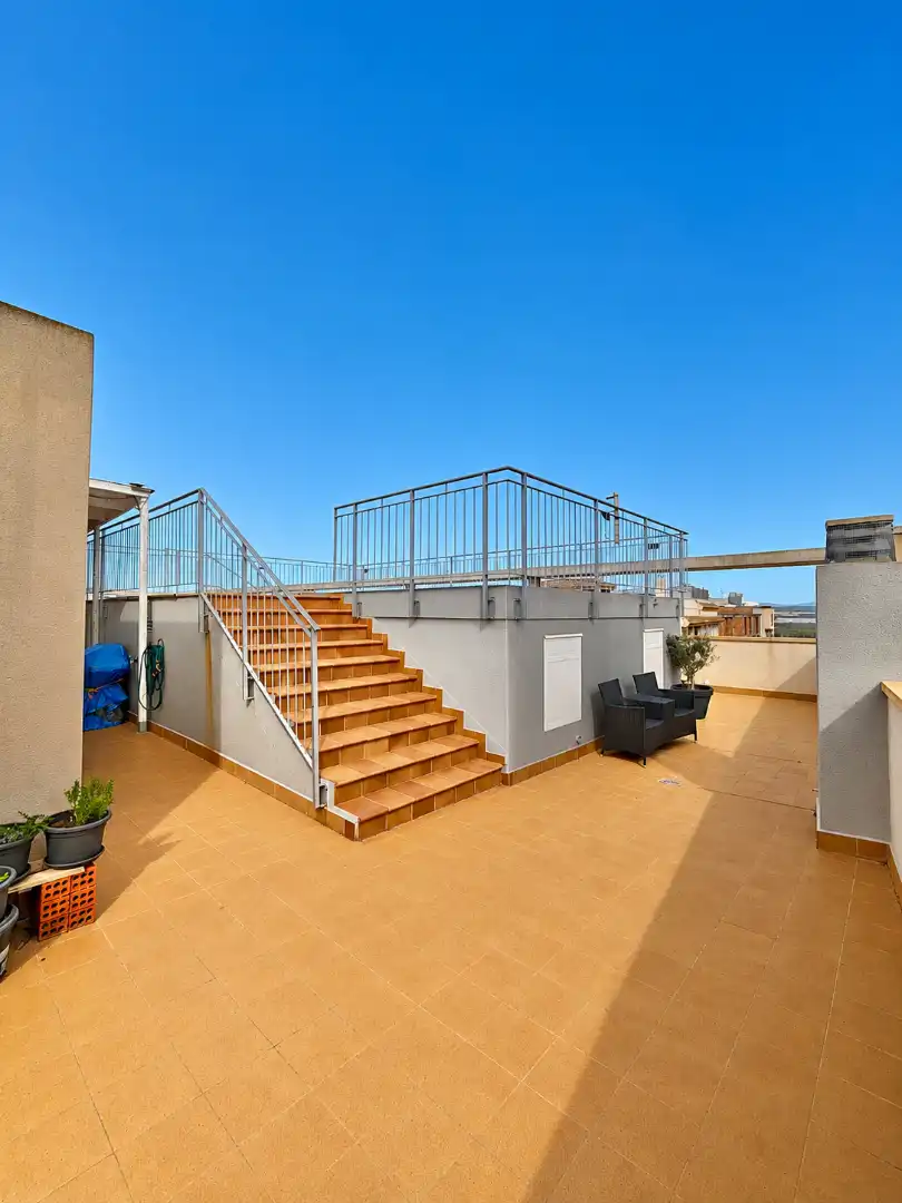 Terrace of Apartments for sale in San Miguel de Salinas  with Air Conditioner, Storage room and Furnished