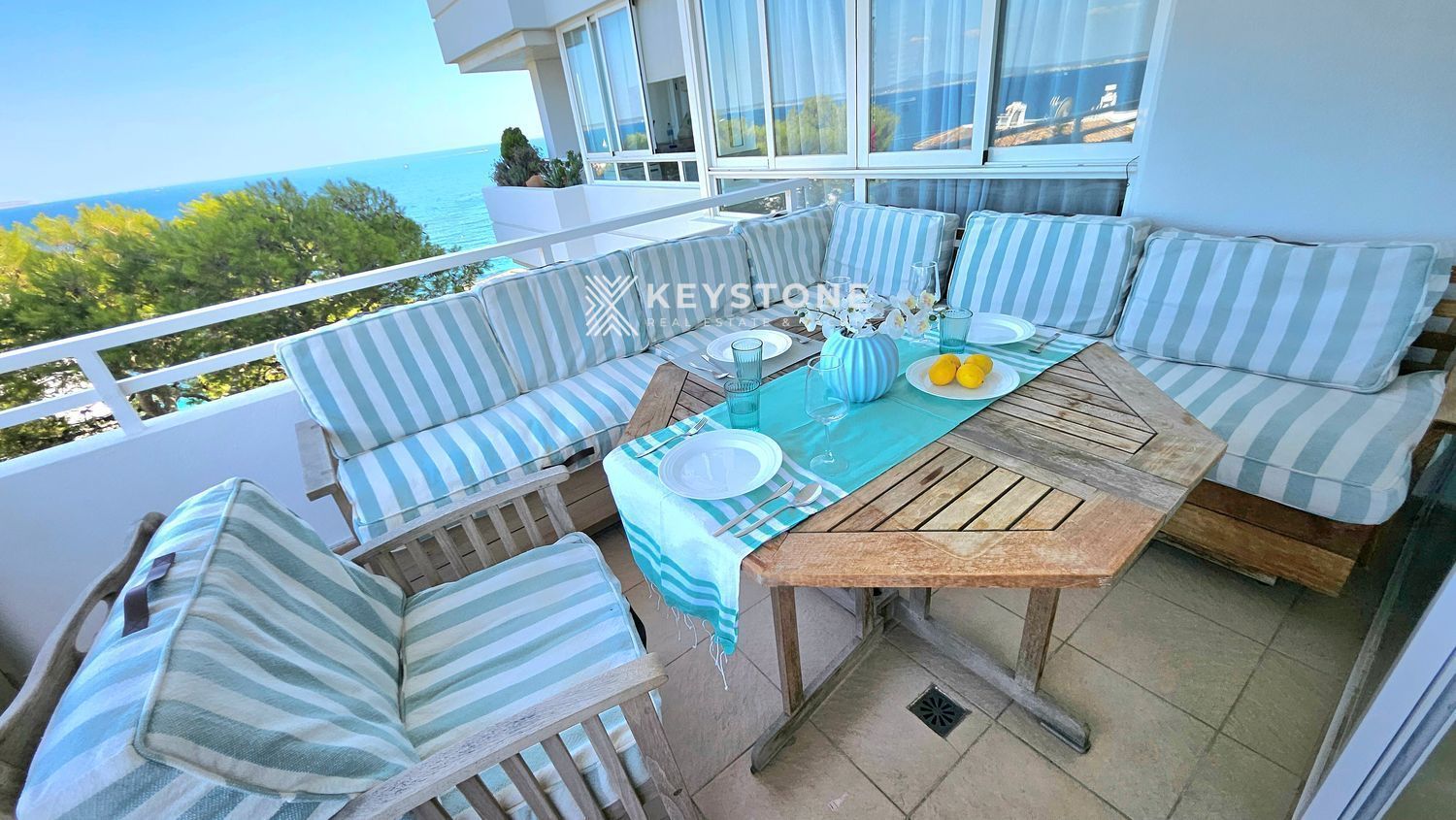Terrace of Flat to rent in Calvià  with Air Conditioner, Terrace and Storage room