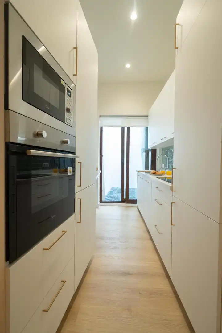 Cocina de Piso de alquiler en Sevilla con Aire acondicionado, Calefacción y Amueblado
