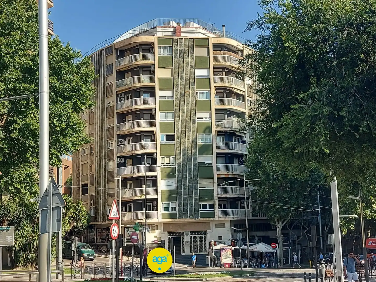 Exterior view of Flat for sale in Jaén  with Air Conditioner, Heating and Parquet flooring