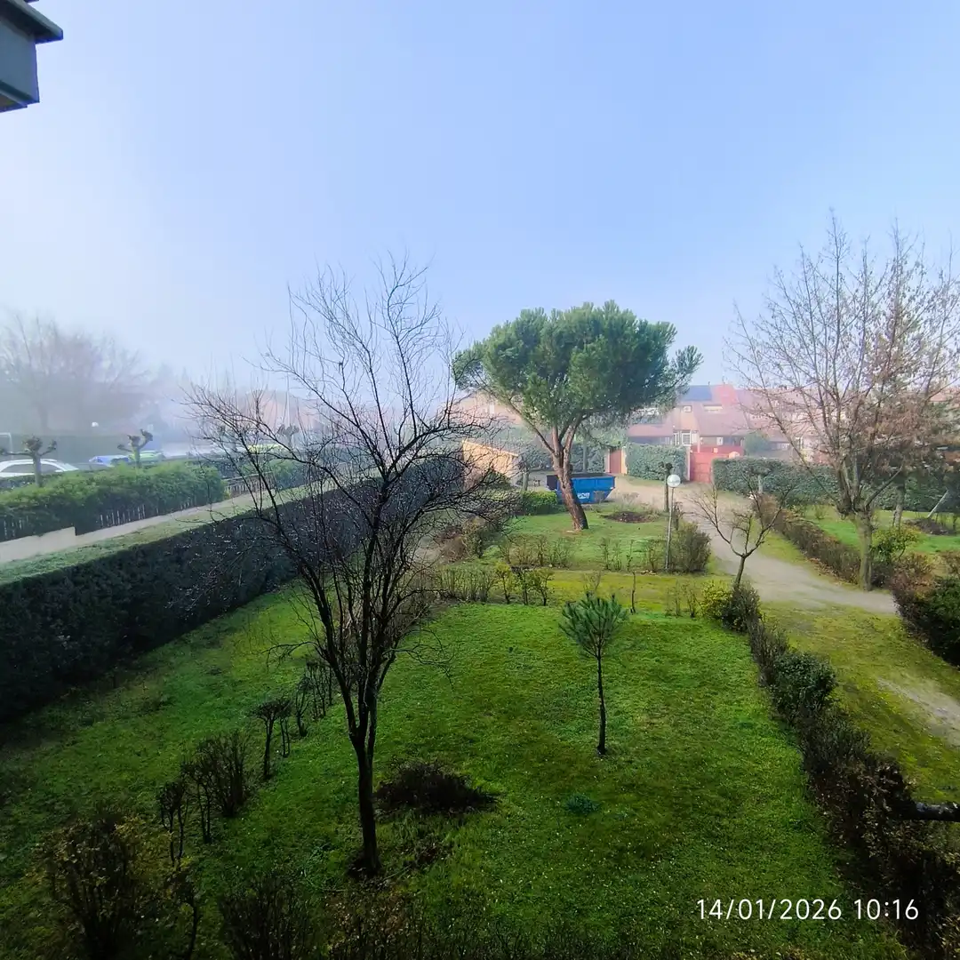 Jardí de Loft de lloguer en Collado Villalba amb Aire condicionat i Forn