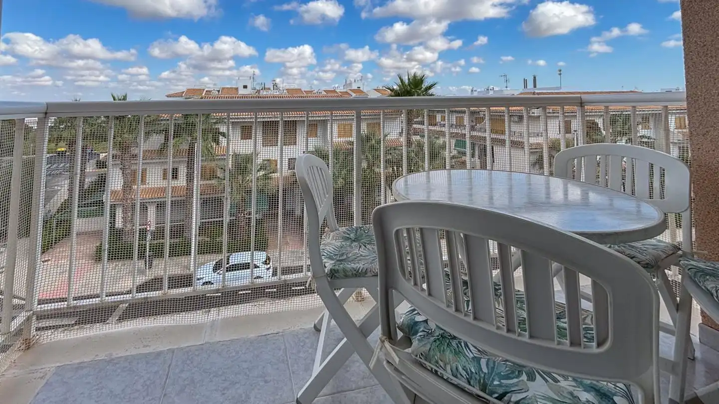 Terraza de Apartamento en venta en Santa Pola con Aire acondicionado, Terraza y Piscina