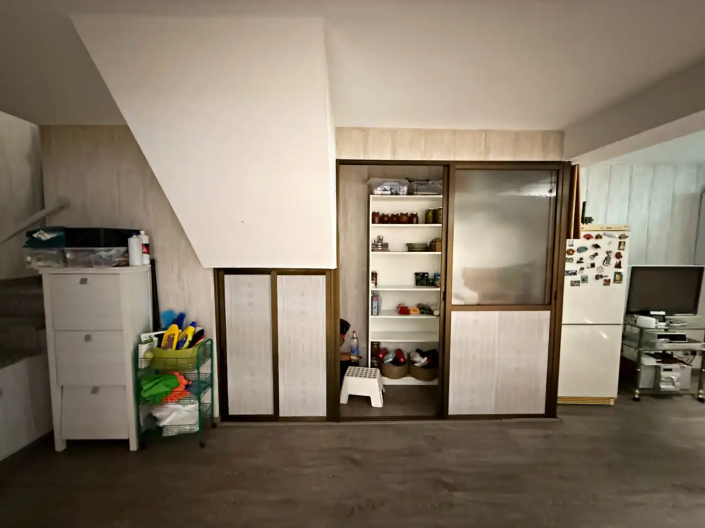Cocina de Casa adosada en venta en Oviedo  con Calefacción, Jardín privado y Parquet