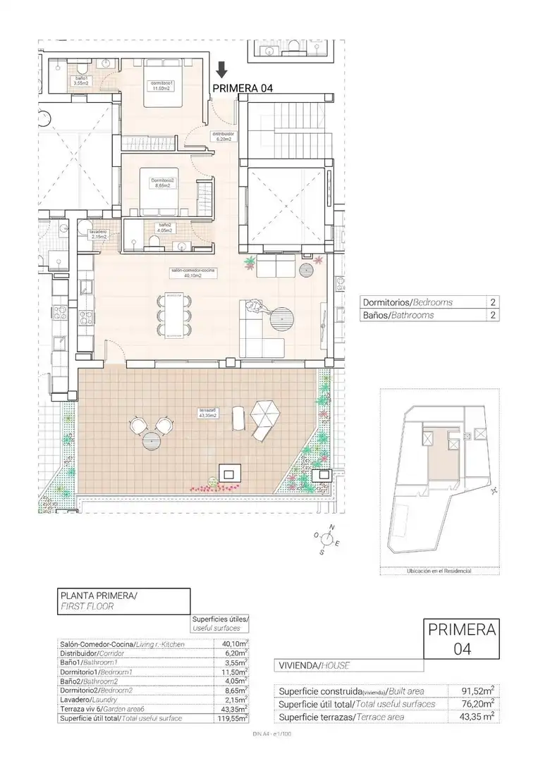 Apartment with terrace for sale in Hondón de las Nieves / El Fondó de les Neus, imagen 28