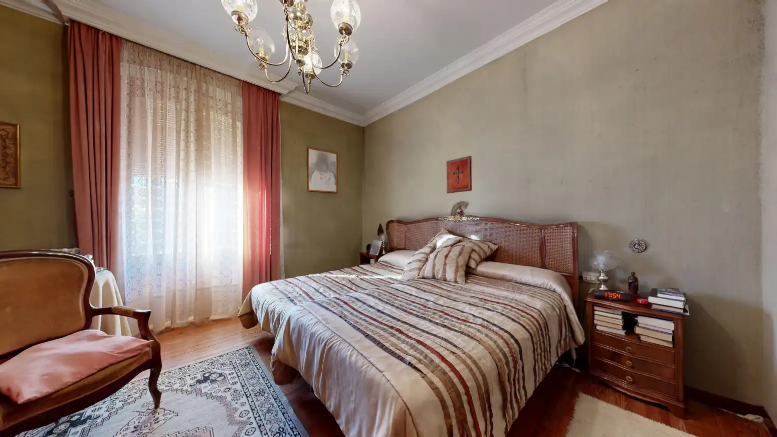 Bedroom of Houses for sale in Tafalla  with Heating, Private garden and Parquet flooring