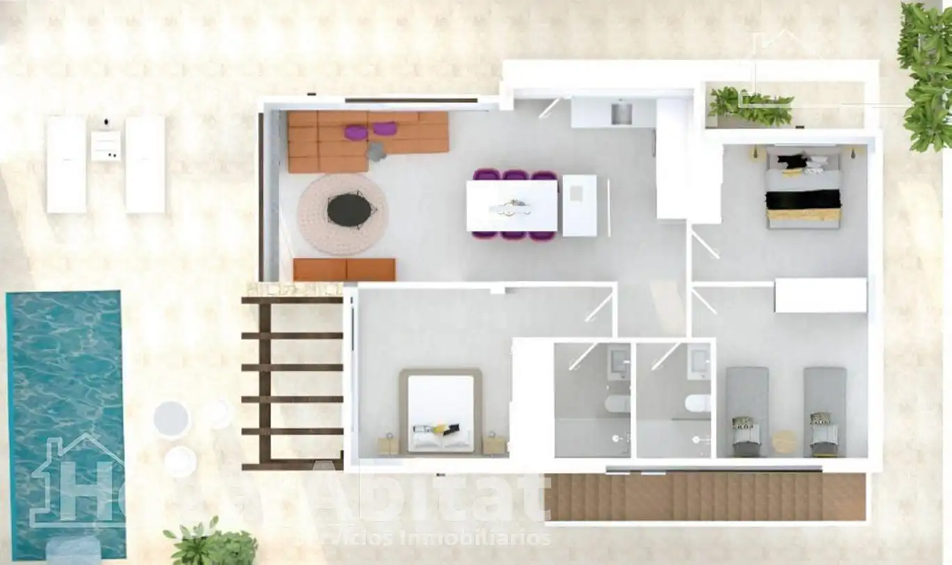 Detached house with pool for sale in Avenida Ciudad de barcelona, imagen 29