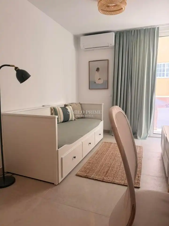 Bedroom of Flat for rent in Guía de Isora  with Air Conditioner, Storage room and Furnished