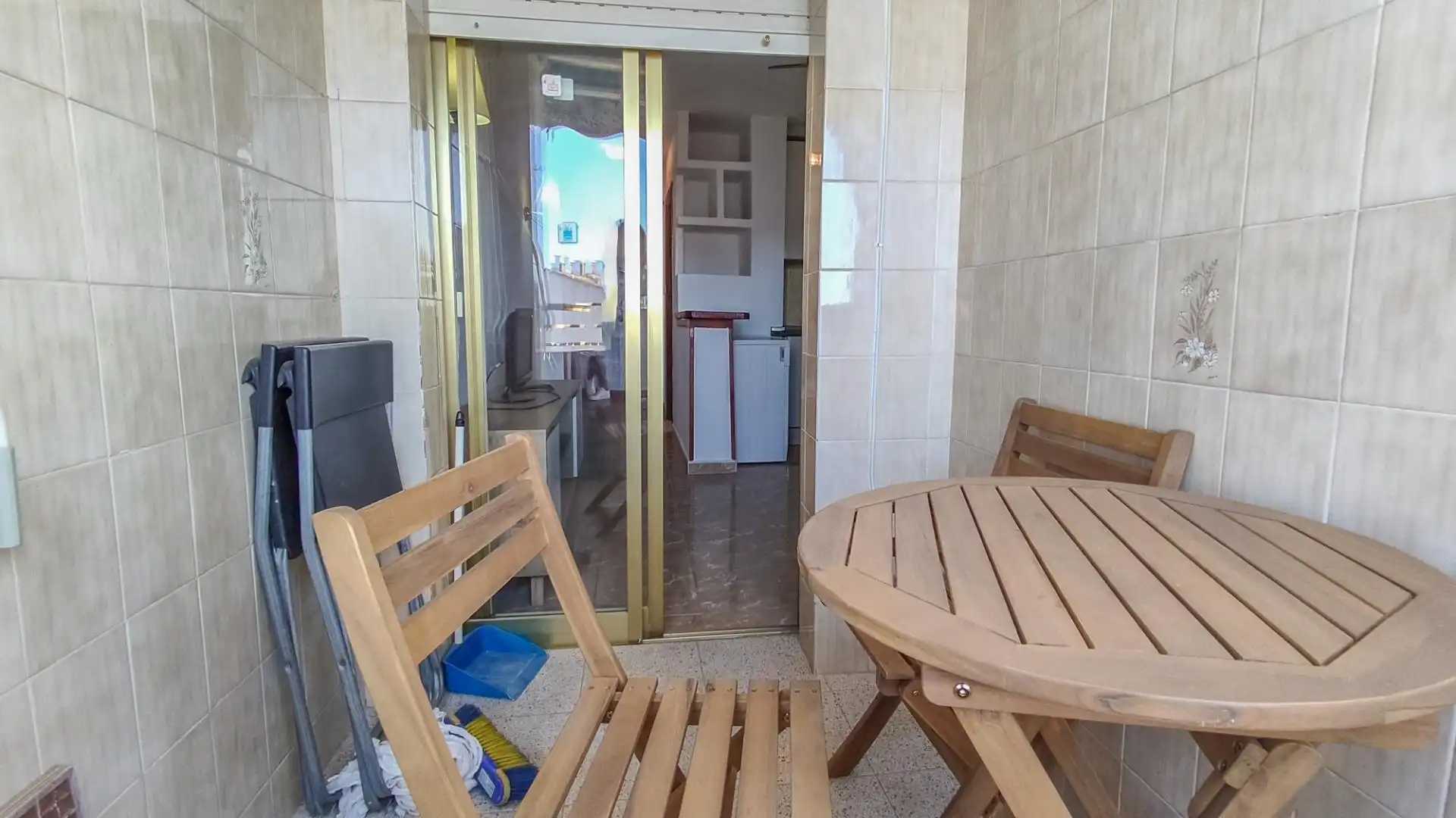 Terraza de Estudio en venta en San Javier con Aire acondicionado, Jardín privado y Amueblado