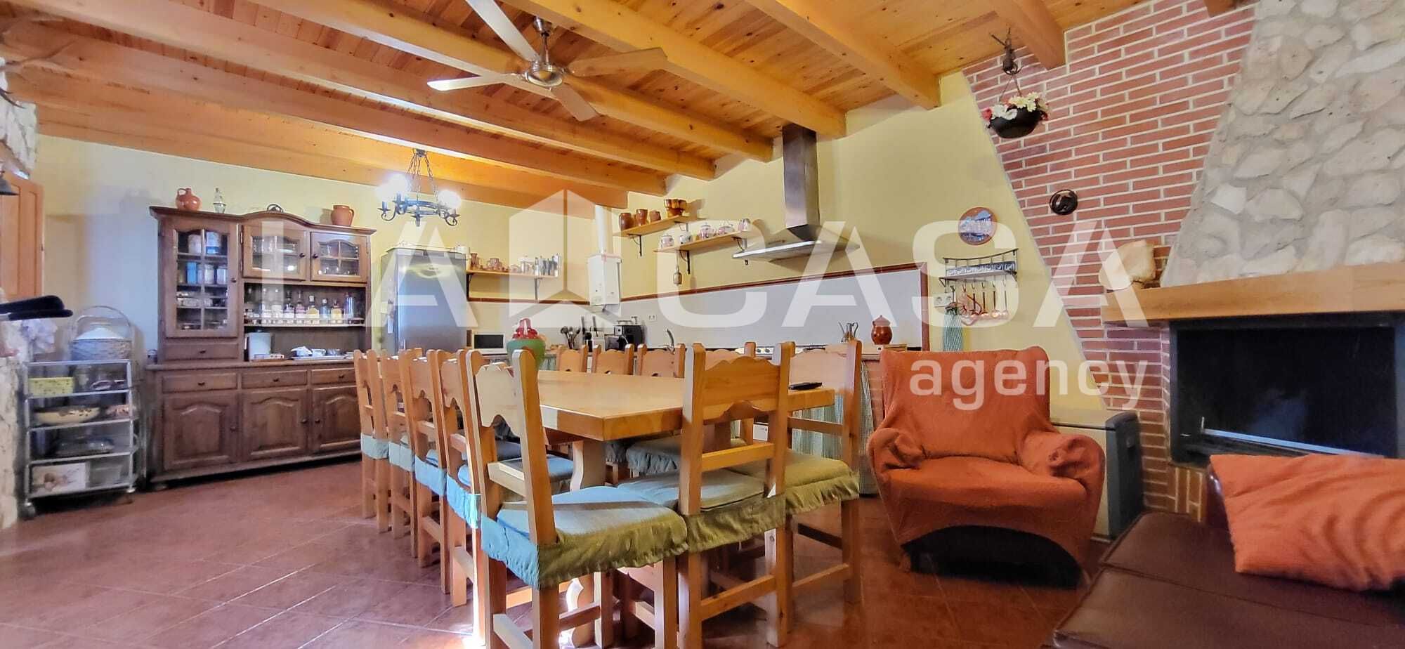 Kitchen of Single-family semi-detached for sale in Peñafiel  with Terrace and Storage room
