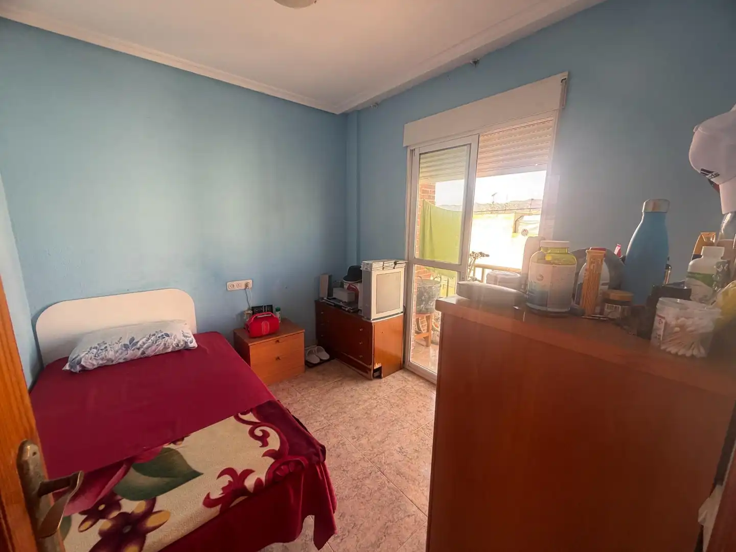 Dormitori de Apartament en venda en Águilas amb Aire condicionat, Terrassa i Moblat