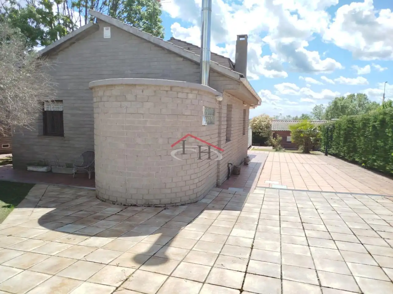 Terraza de Casa o chalet en venta en Vegas del Condado con Calefacción, Jardín privado y Trastero