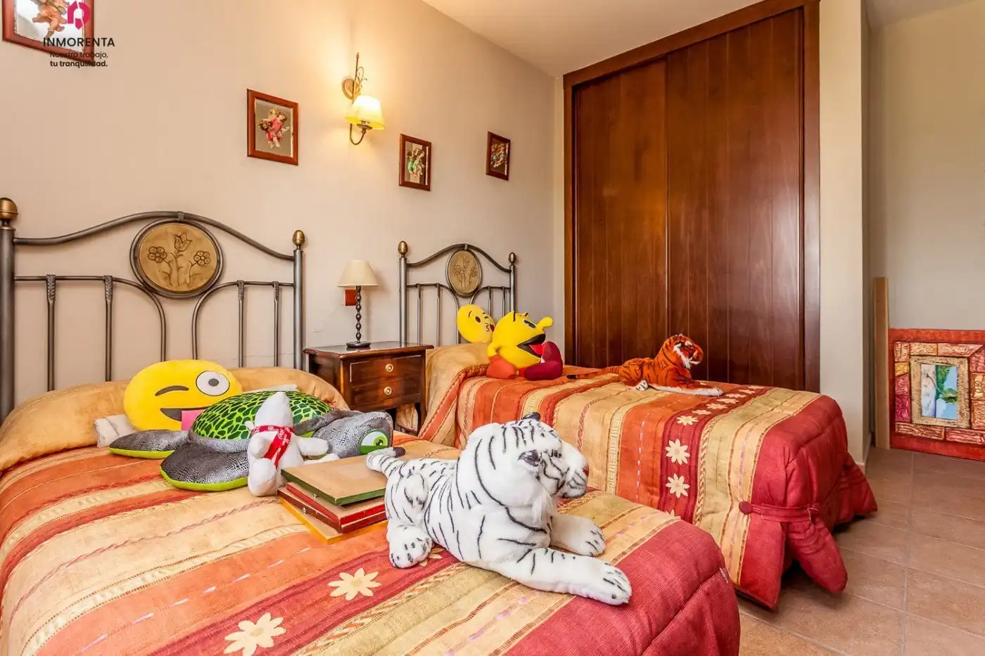 Bedroom of Country homes for sale in Villamanta  with Air Conditioner, Private garden and Terrace