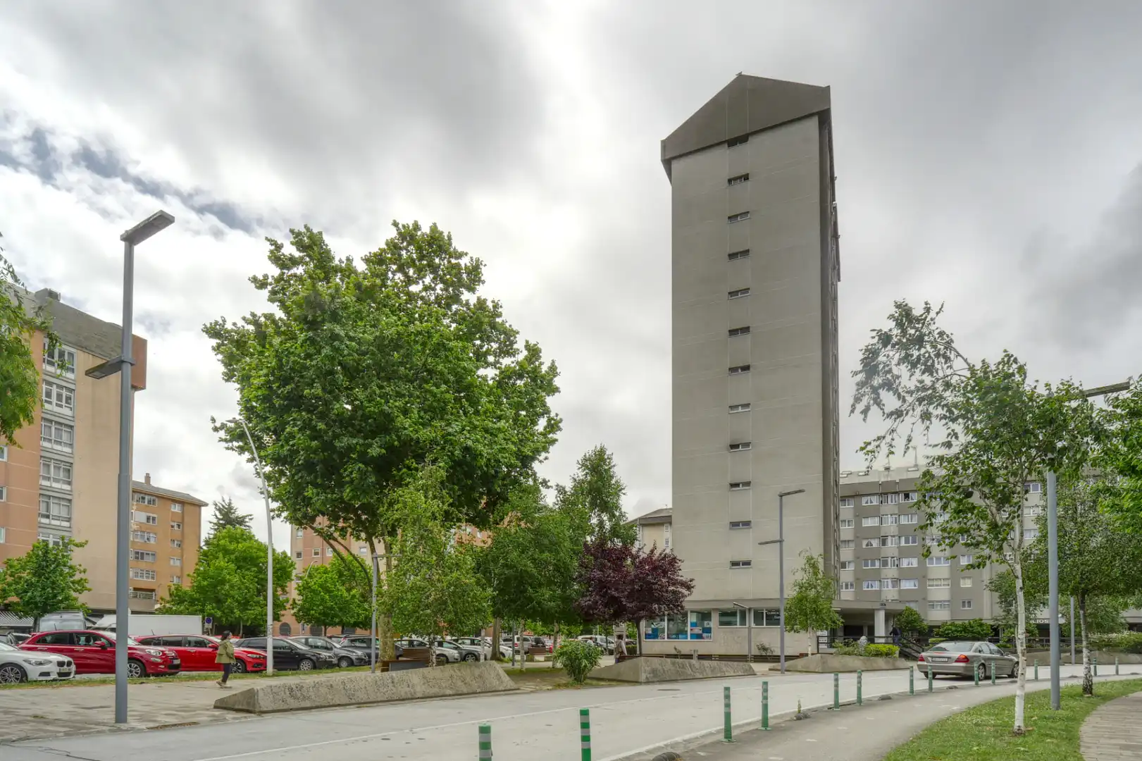Vista exterior de Piso en venta en A Coruña Capital  con Calefacción, Parquet y Trastero