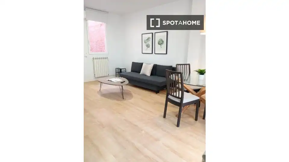 Exterior view of Flat for rent in Madrid  with Air Conditioner, Heating and Furnished