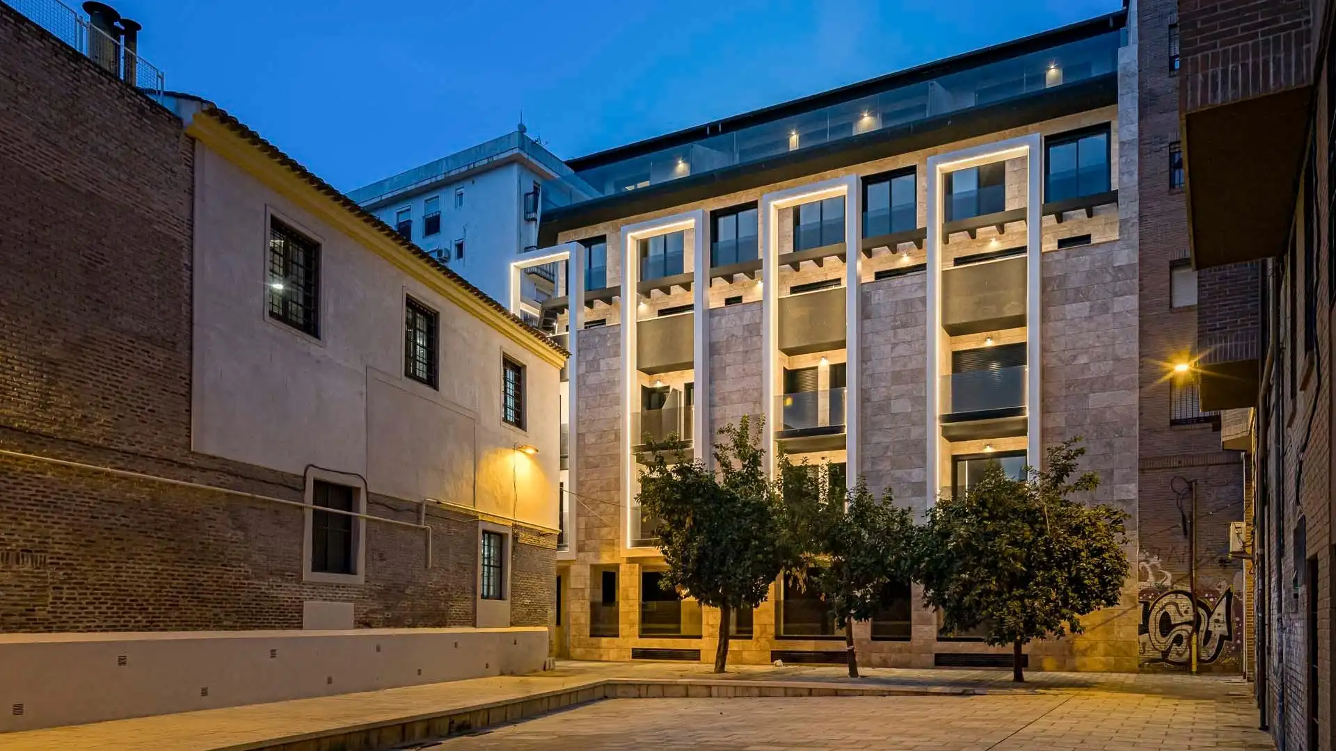 Vista exterior de Ático en venta en  Murcia Capital con Aire acondicionado y Terraza