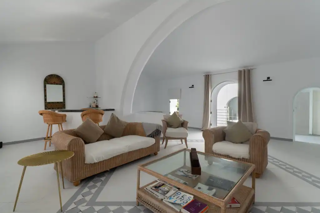 Sala de estar de Casa adosada en venta en Oliva con Terraza y Trastero