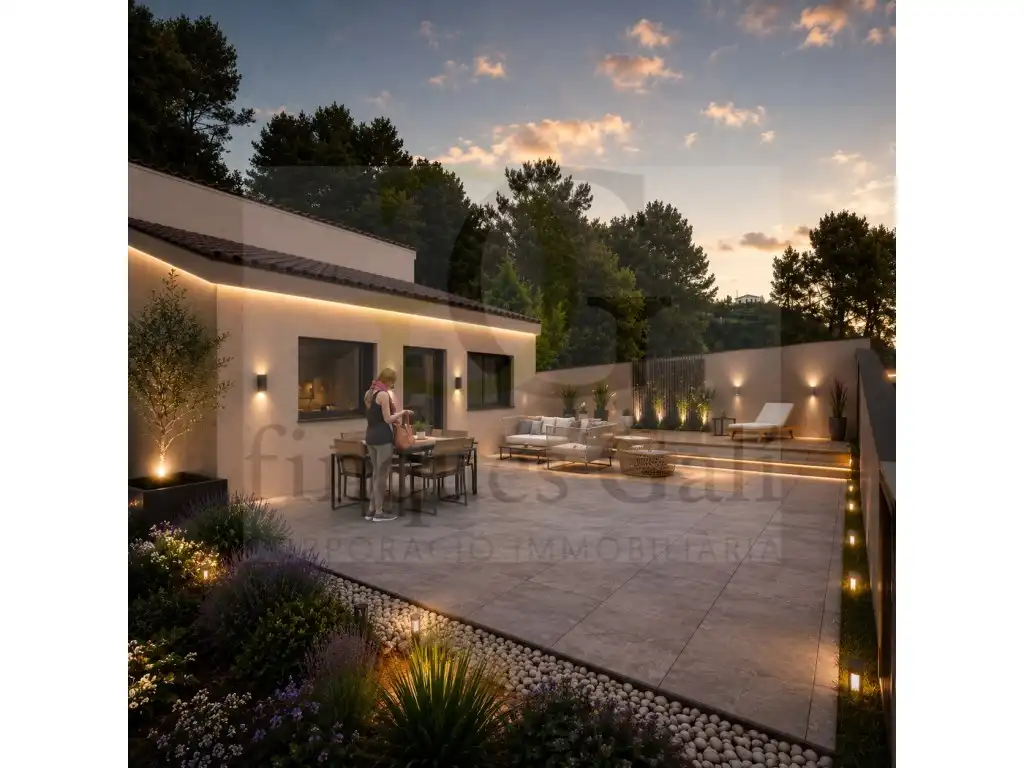 Terrassa de Casa o xalet en venda en Castellgalí amb Aire condicionat, Jardí privat i Terrassa