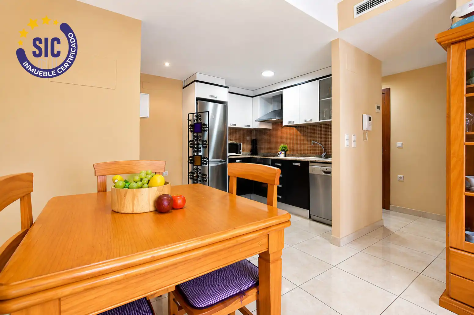 Küche von Wohnung zum Verkauf in Puçol mit Heizung, Terrasse und Abstellraum
