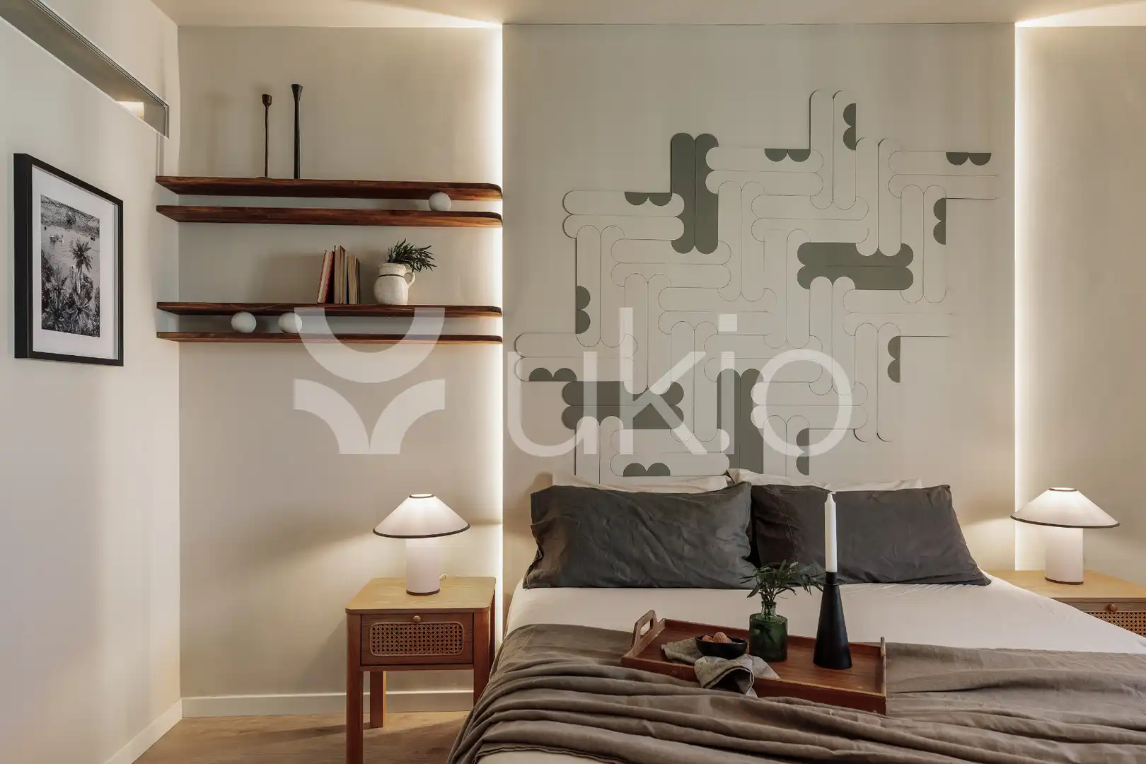 Bedroom of Apartments for rent in Barcelona  with Air Conditioner, Heating and Terrace
