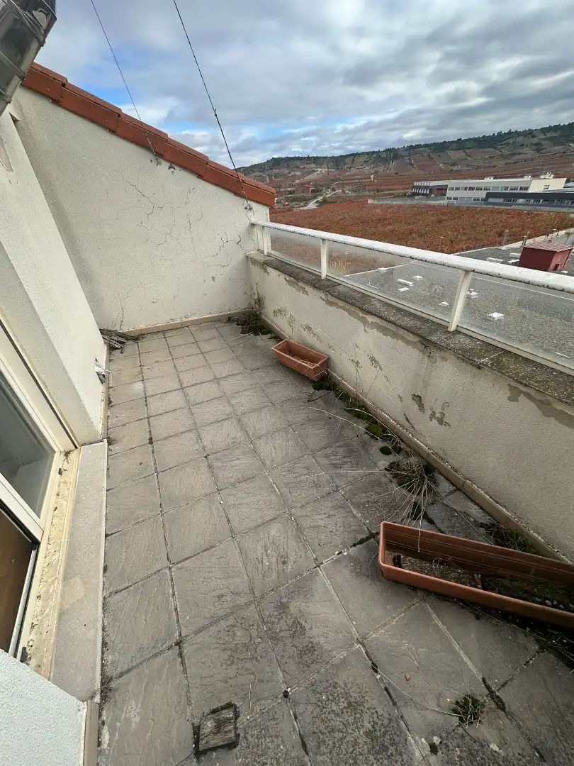 Terrasse von Dachboden zum Verkauf in Cenicero mit Möbliert