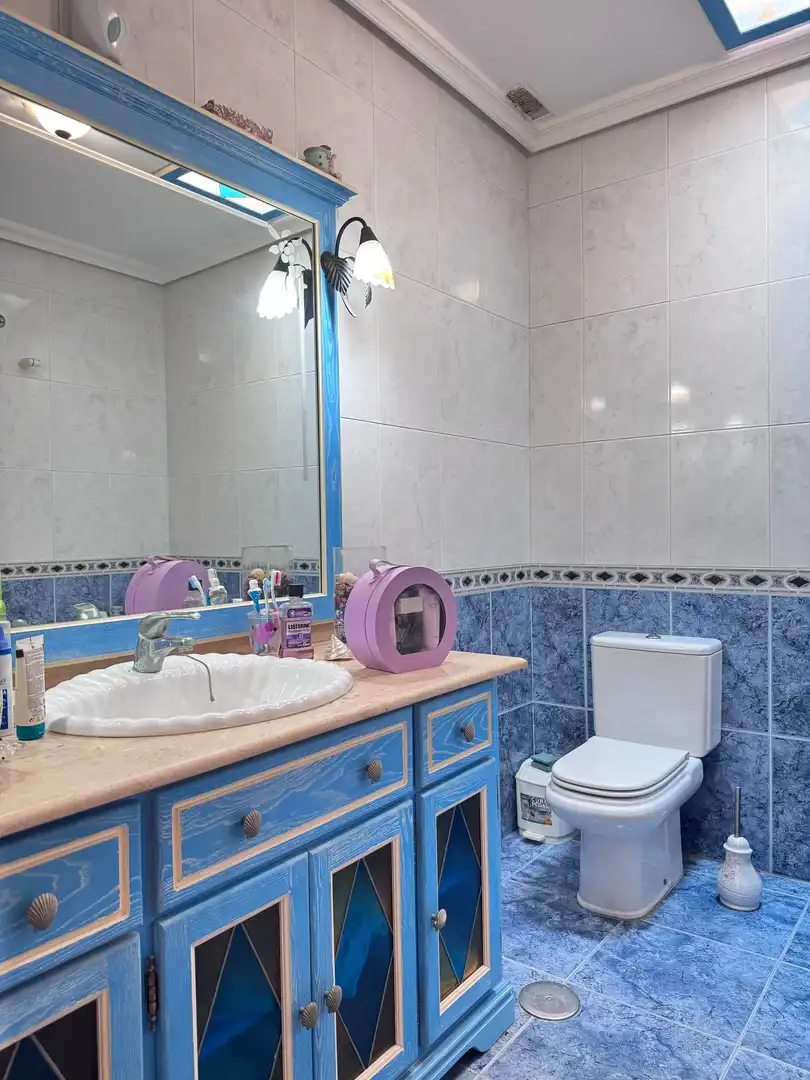 Bathroom of Detached homes for sale in Roquetas de Mar  with Air Conditioner, Terrace and Storage room