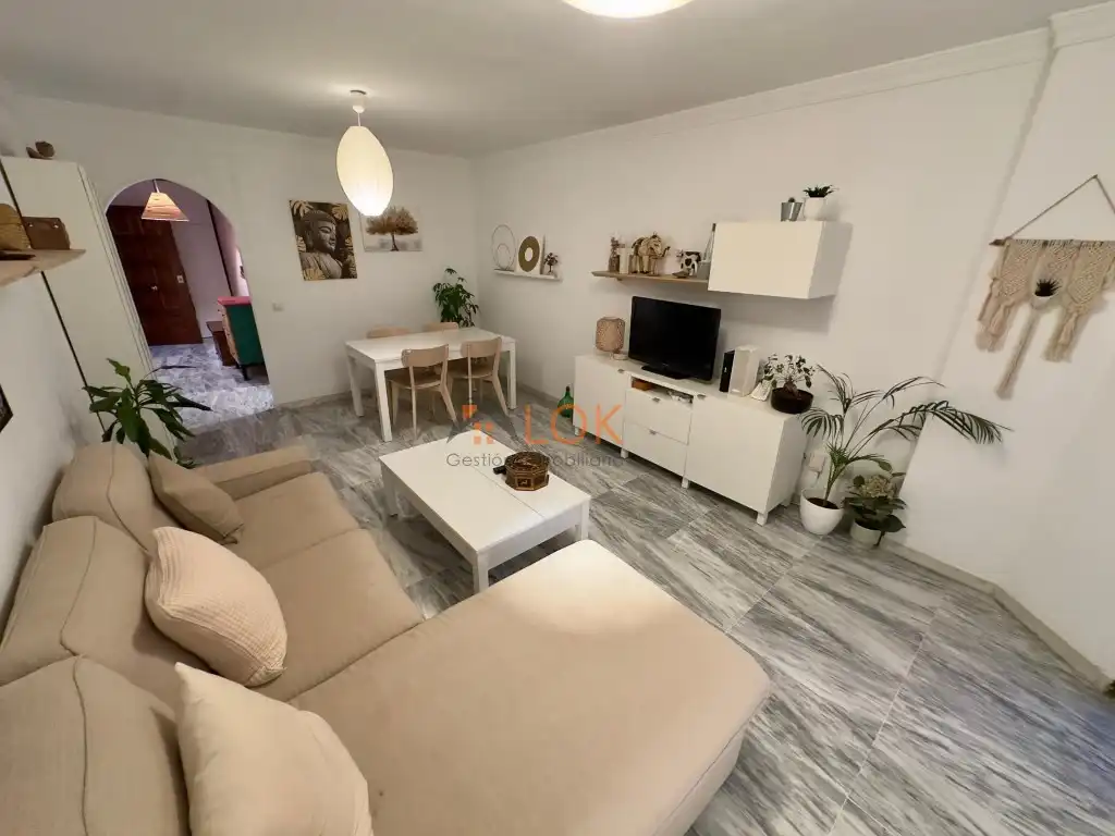 Sala de estar de Piso en venta en Málaga