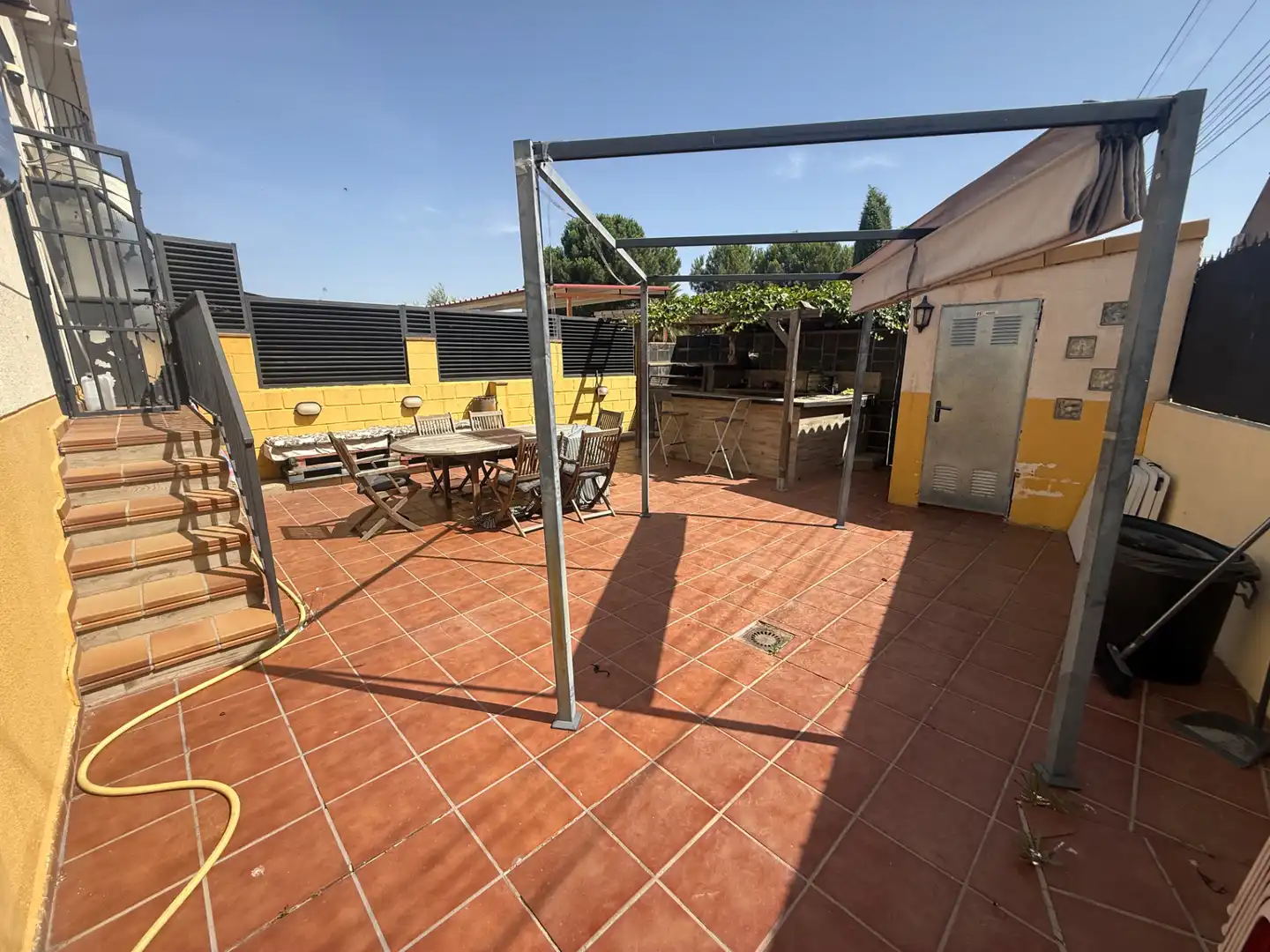 Terrace of Houses for sale in Numancia de la Sagra  with Air Conditioner, Heating and Private garden