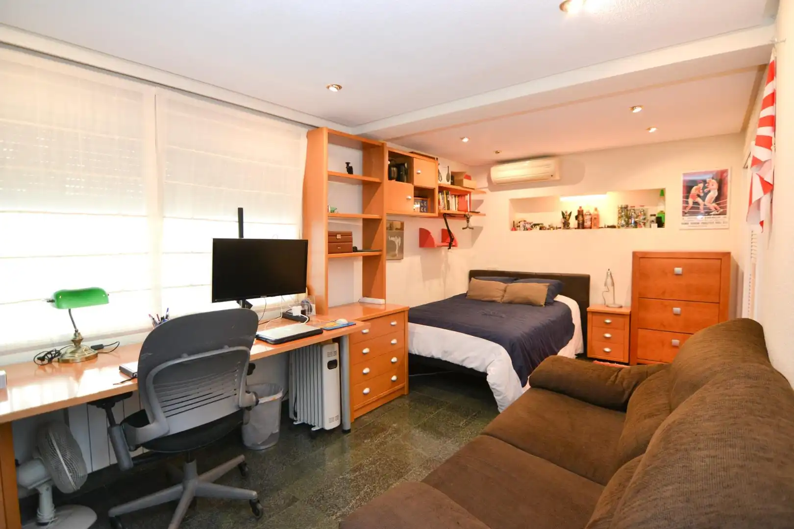 Bedroom of Houses for sale in Villanueva de la Cañada  with Air Conditioner, Private garden and Terrace