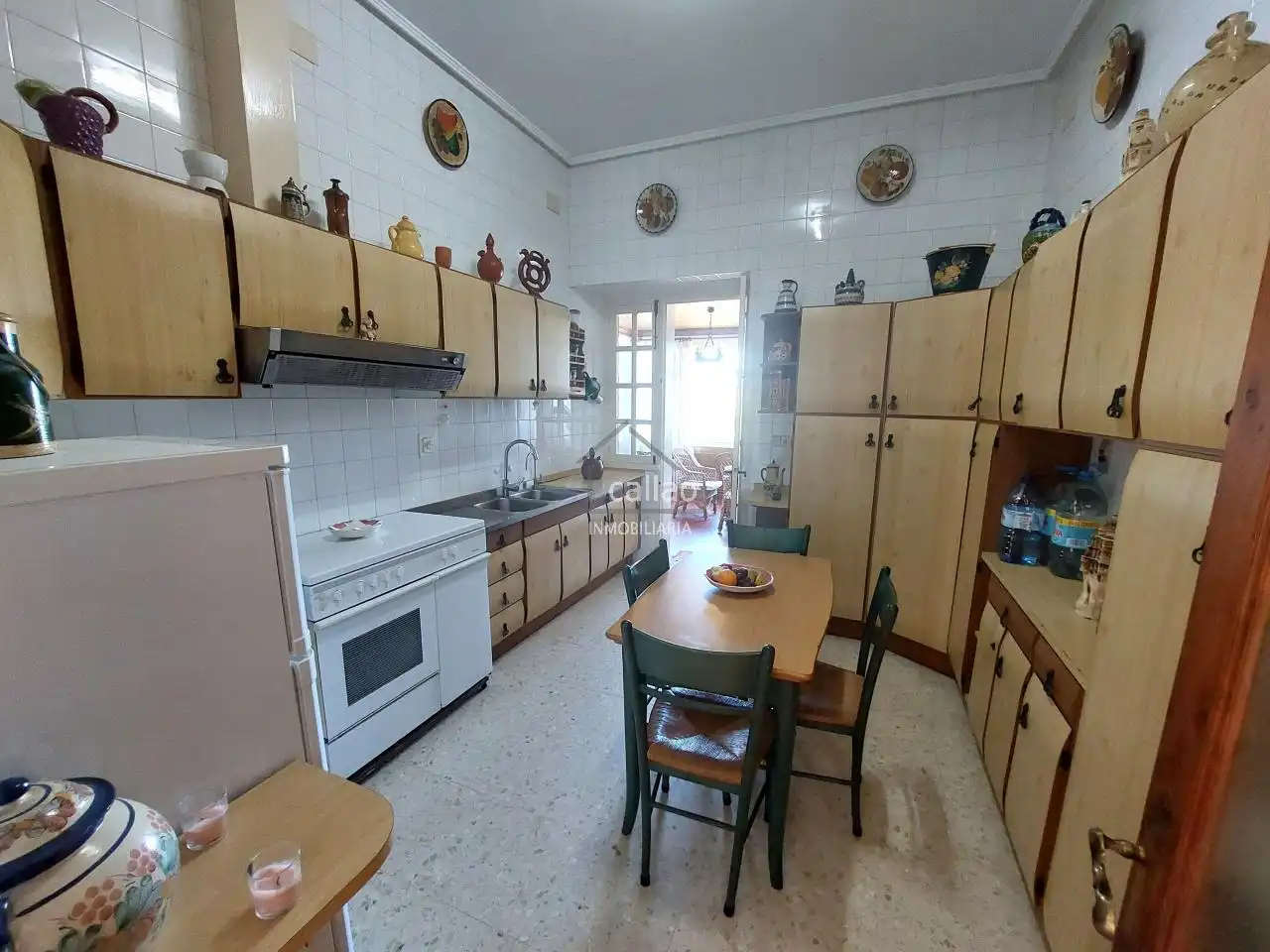 Cocina de Casa o chalet en venta en Narón con Calefacción, Jardín privado y Piscina