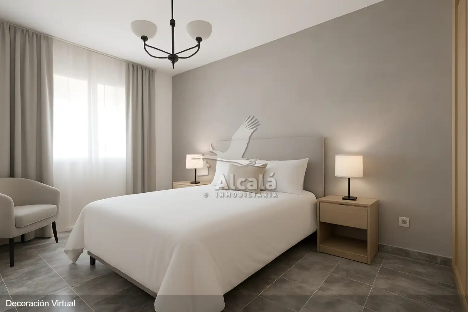 Schlafzimmer von Wohnung zum Verkauf in Alcalá de Henares mit Heizung und Terrasse