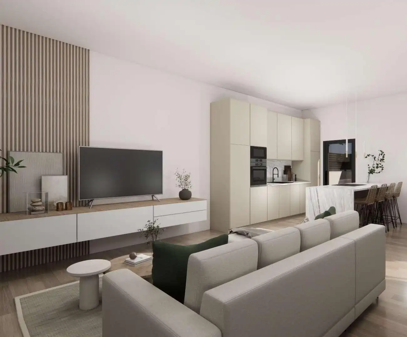 Sala d'estar de Casa o xalet en venda en Rojales amb Aire condicionat, Jardí privat i Terrassa